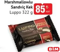 LUPPO MARSHMALLOWLU SANDVİÇ KEK 322 G
